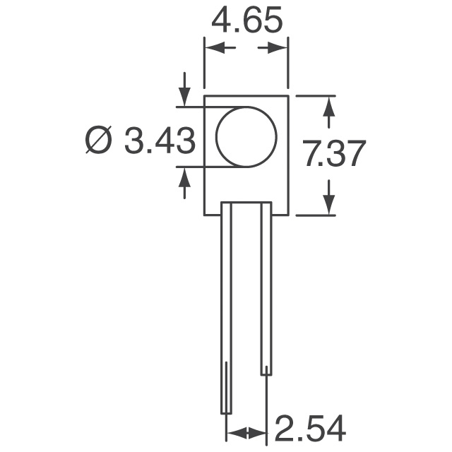HLMP-1790-A00A2 Broadcom Limited  LED - Circuit imprimé Indicateurs Réseaux Barres lumineuses Graphiques à barres
